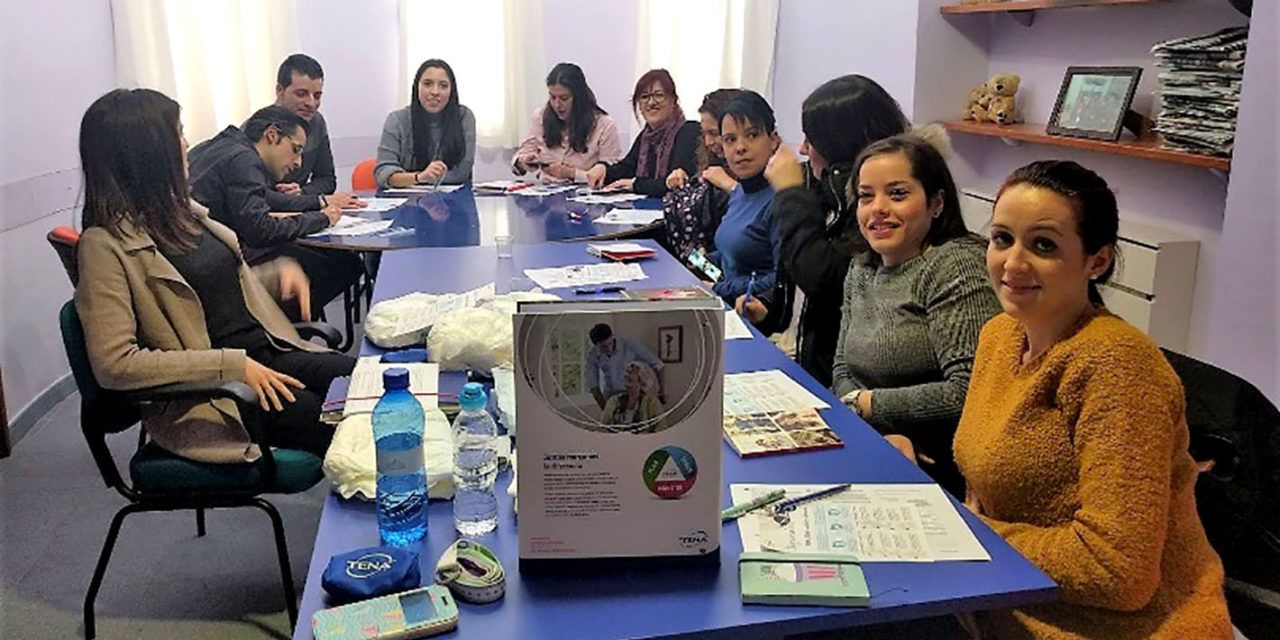 El centro de salud ‘Las Fuentezuelas’ imparte en Jaén un curso sobre la incontinencia urinaria para trabajadoras de una residencia de mayores