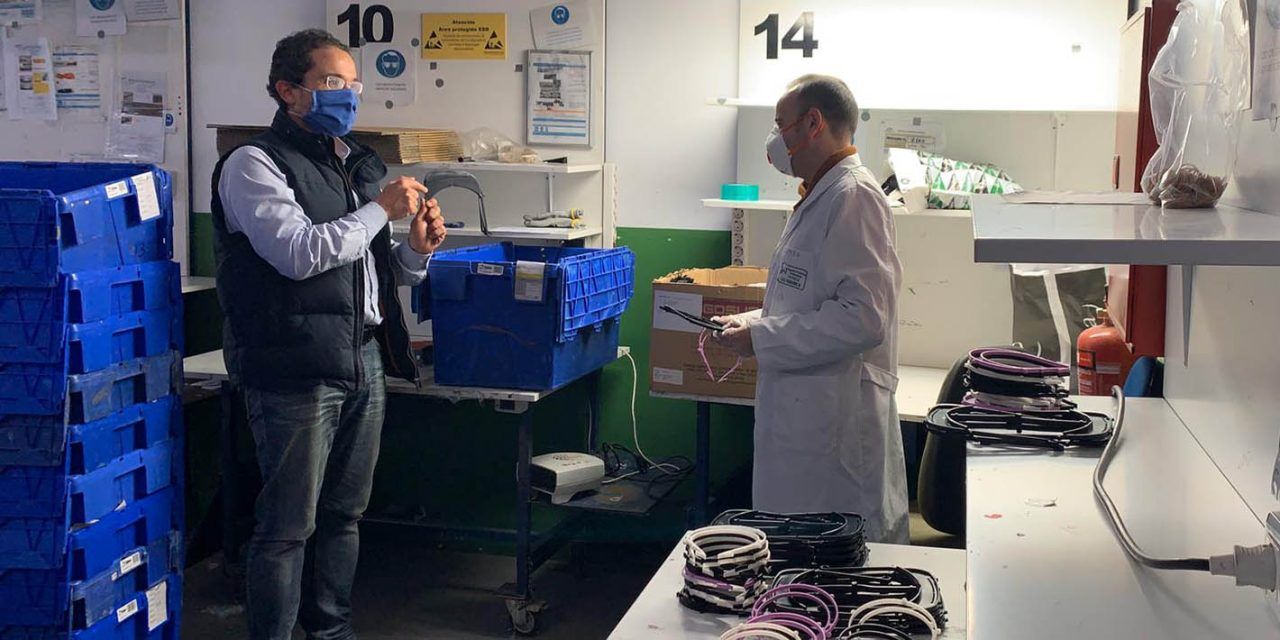 Los IES San Juan Bosco y Santa Teresa de Jaén se suma a la fabricación y distribución de material sanitario