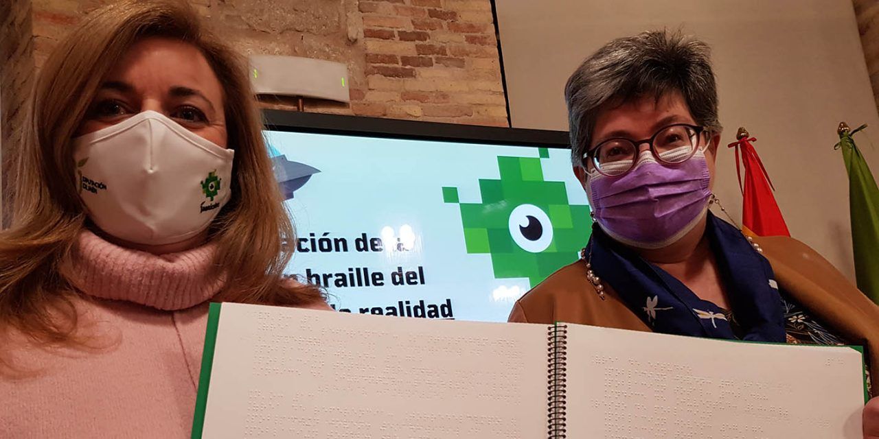 Diputación y ONCE editan en braille el estudio sobre la realidad de la juventud en la provincia