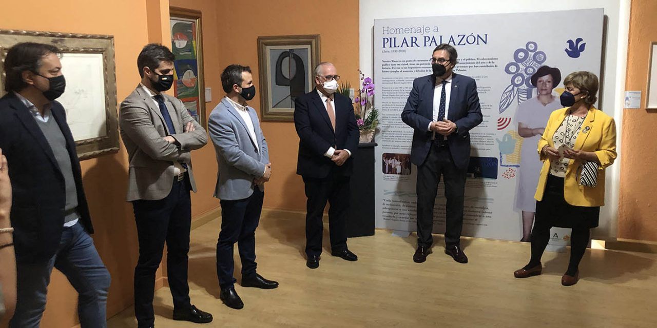 El Rector de la UJA destaca la labor de Pilar Palazón por acercar a la población el conocimiento de la obra del artista Manuel Ángeles Ortiz