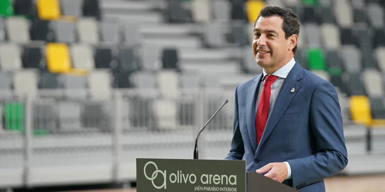 Moreno ve en el ‘Olivo Arena’, la infraestructura deportiva pública más importante de la historia de Jaén, un ejemplo de colaboración entre instituciones