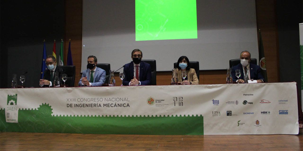 La UJA acoge el XXIII Congreso Nacional de Ingeniería Mecánica, en el que participan más de 200 especialistas