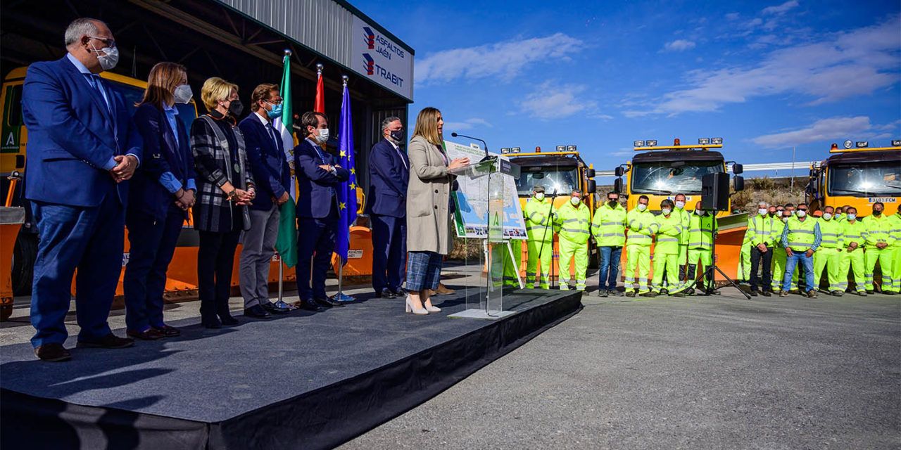 Más de 460 efectivos velarán por el buen estado de las carreteras andaluzas frente a las nevadas