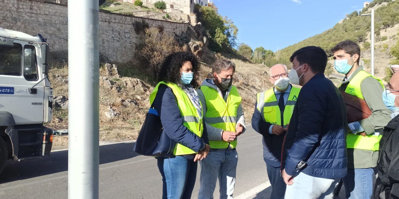 La Consejería de Fomento solventa un problema de seguridad vial en el Barrio del Tomillo de Jaén