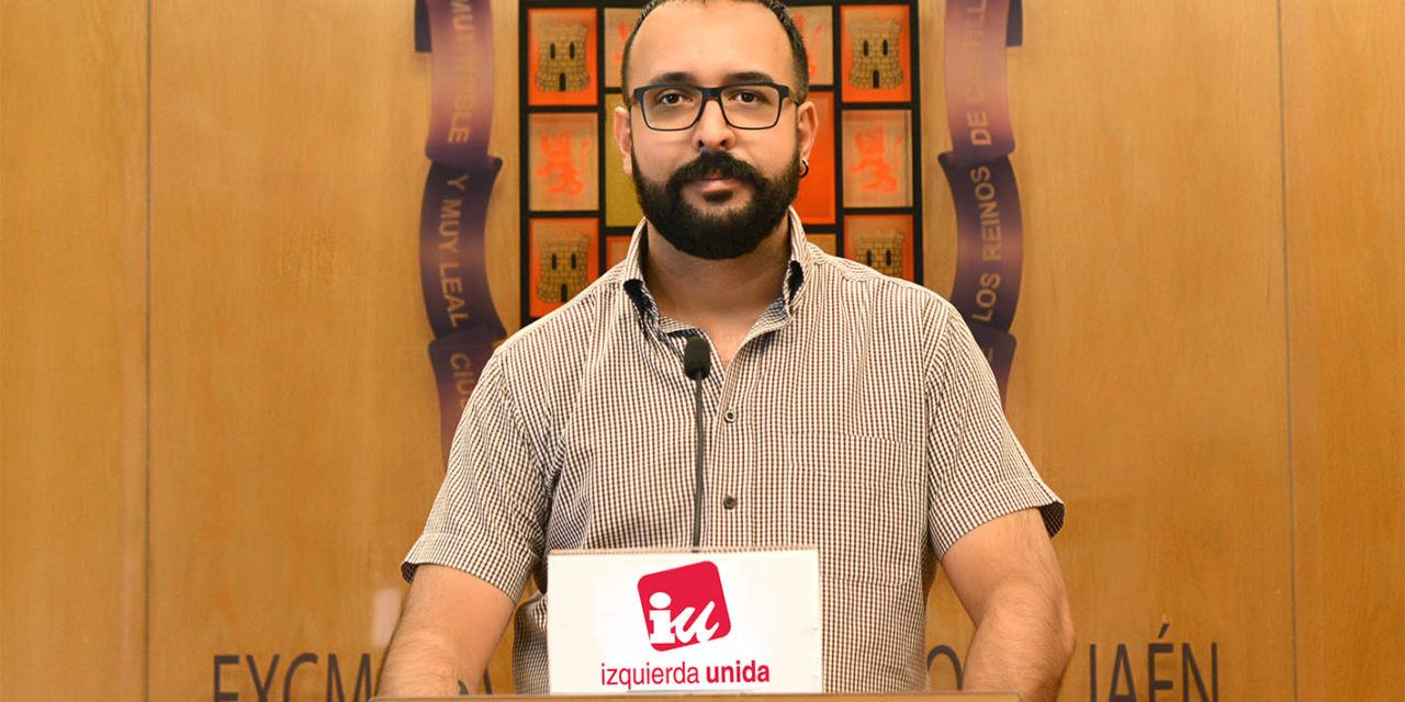 IU elige a Gustavo González como nuevo coordinador local en Jaén capital.