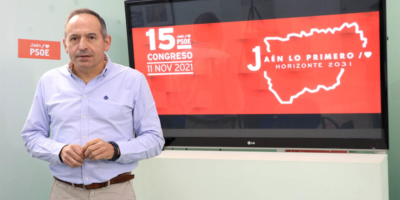 El PSOE de Jaén establecerá en su 15 Congreso “la hoja de ruta de la nueva dirección provincial del partido para los próximos 4 años”