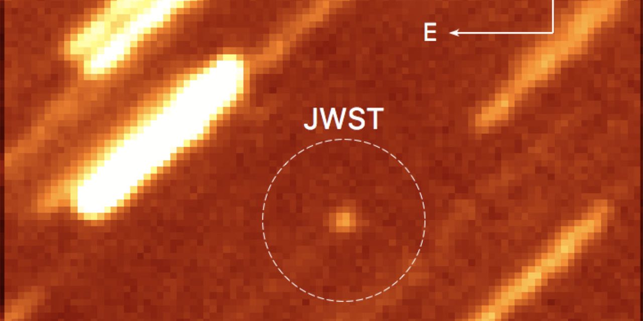 El telescopio espacial James Webb, situado a 2 millones de kilómetros de la Tierra, visto desde Jaén