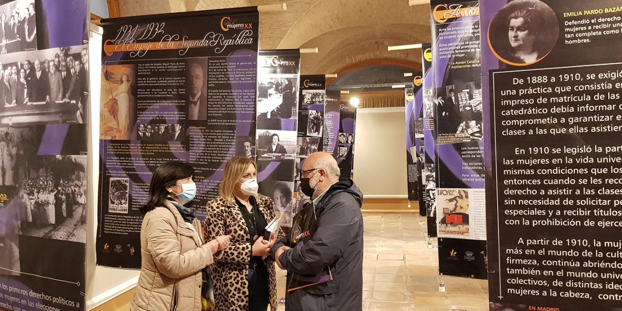 La Sala de Exposiciones de Diputación acoge hasta el 31 de marzo una muestra sobre la lucha femenina en el siglo XX