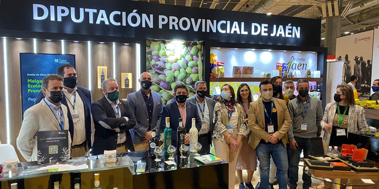 Diputación promociona los aceites “Jaén Selección” y productos Degusta Jaén en Madrid Fusión 2022