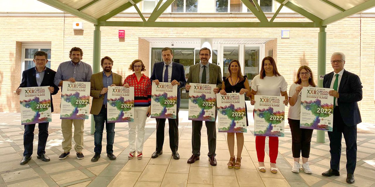 Los XXII Cursos de Verano de la Universidad de Jaén ‘Intendente Olavide’ en La Carolina retomarán su presencialidad