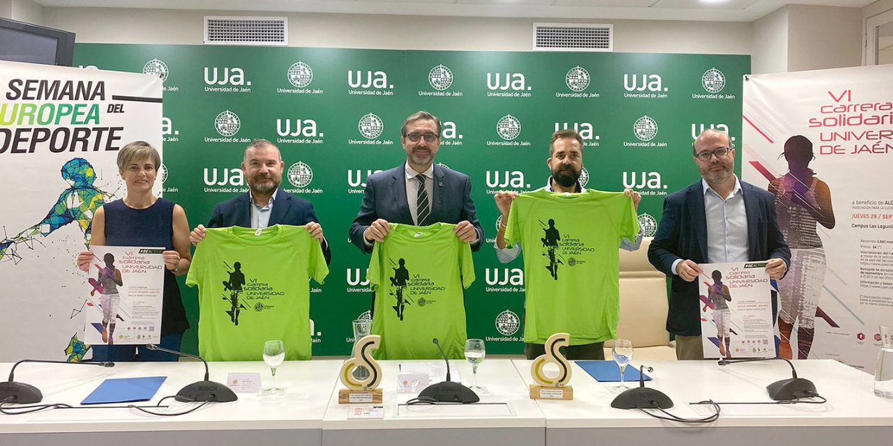 La VI Carrera Solidaria de la Universidad de Jaén se celebrará el próximo 29 de septiembre a beneficio de ALCER Jaén