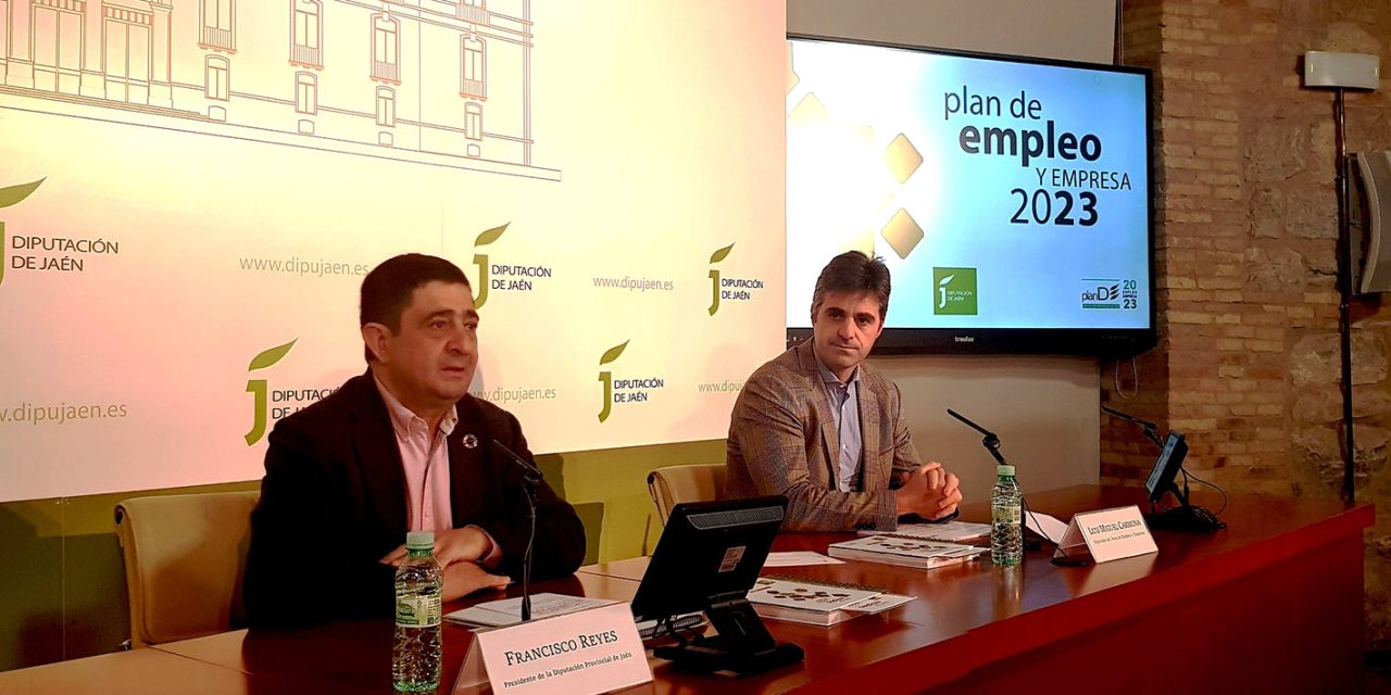 Diputación impulsa el Plan de Empleo y Empresa 2023, dotado con más de 15,5 millones y más de 30 actuaciones