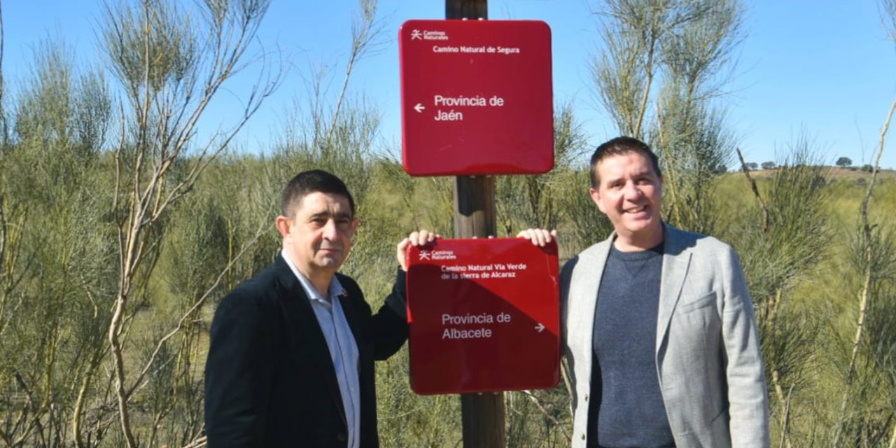 Las diputaciones de Jaén y Albacete potenciarán la promoción conjunta de las vías verdes de Segura y Sierra de Alcaraz