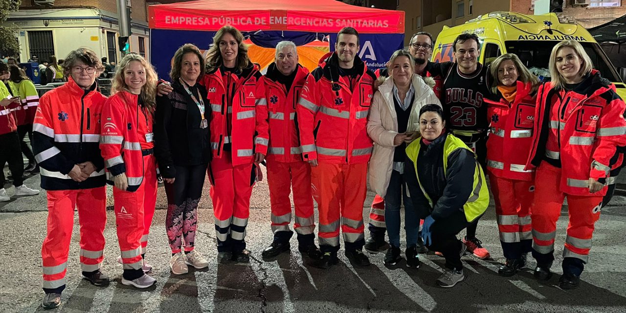 El 061 atiende a 41 personas en el dispositivo sanitario especial con motivo de la 40 edición de la Carrera Urbana Internacional “Noche de San Antón” en Jaén