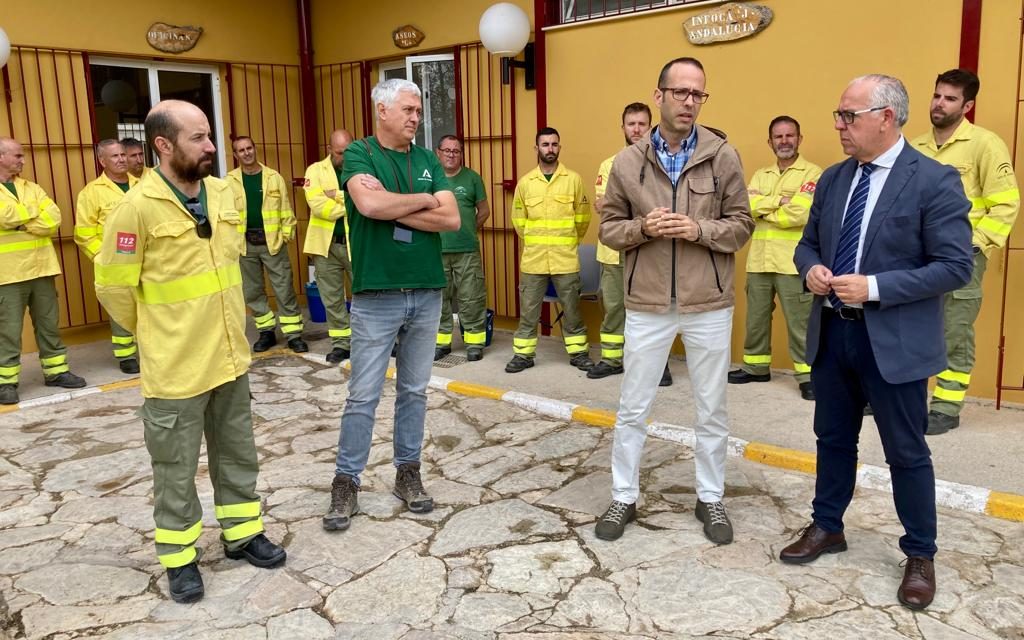 Jesús Estrella destaca la capacidad de anticipación ante el alto riesgo de incendios forestales