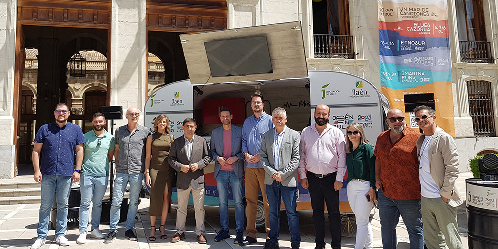 Una caravana recorrerá el territorio provincial para promocionar los cinco festivales de “Jaén en julio”