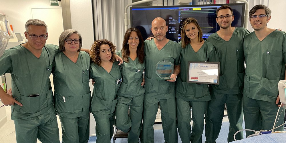 Hemodinámica del Hospital de Jaén, premiada en el Congreso de Cardiología Intervencionista