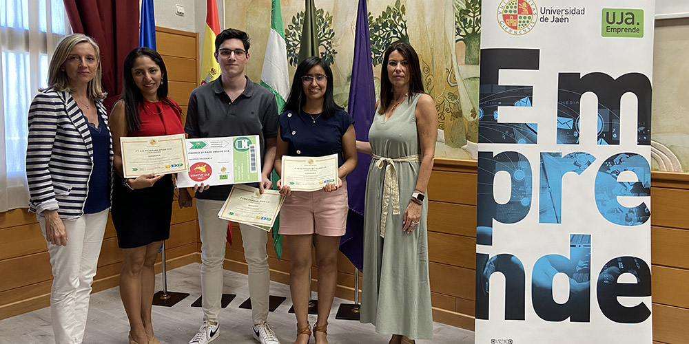 La Universidad de Jaén premia tres proyectos empresariales de emprendimiento del Programa INSIDE