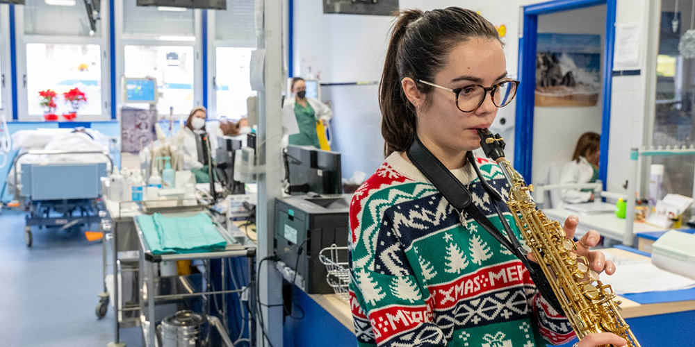 El Hospital Universitario de Jaén organiza actividades para festejar la Navidad