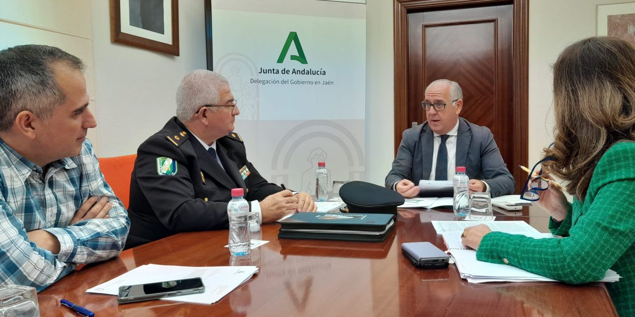 Jesús Estrella destaca el papel de la Unidad de la Policía Adscrita en la provincia de Jaén