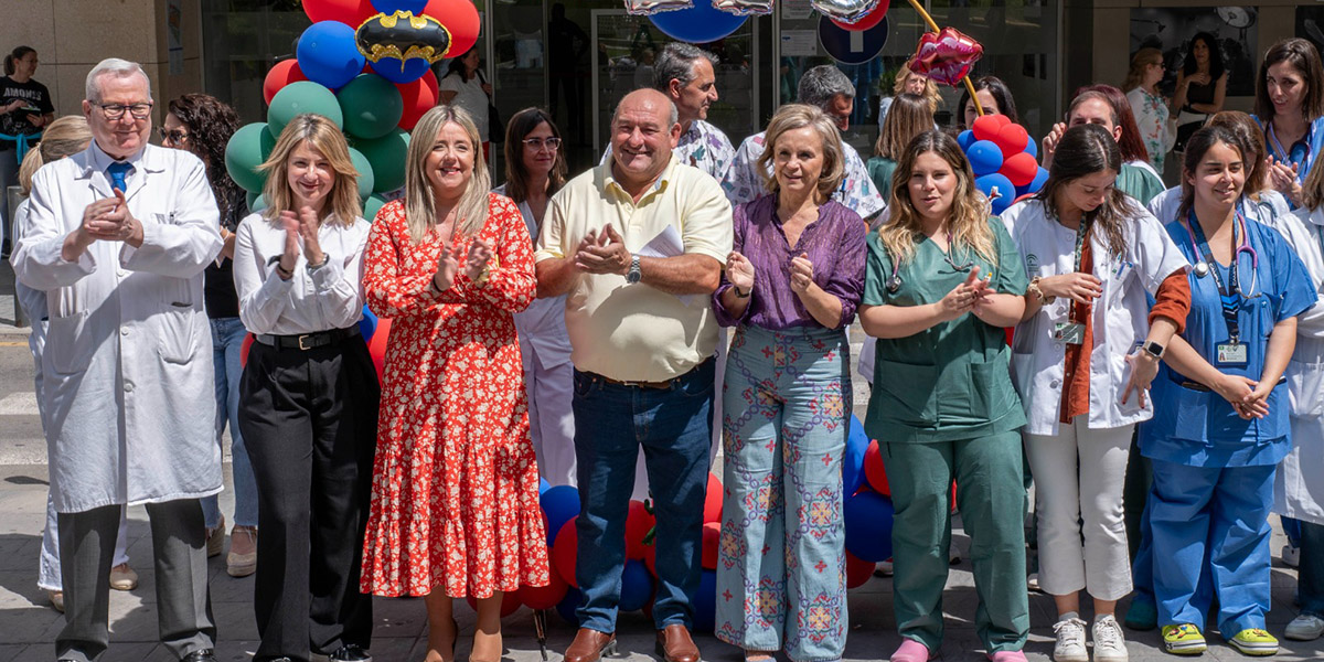 El Hospital Universitario de Jaén se suma a la conmemoración del Día del Niño Hospitalizado