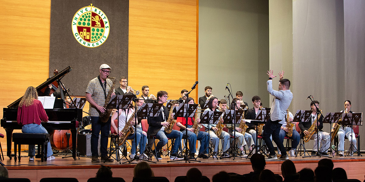 Concierto a cargo de la Big Band del CSM ‘Andrés de Vandelvira’ de Jaén en la UJA