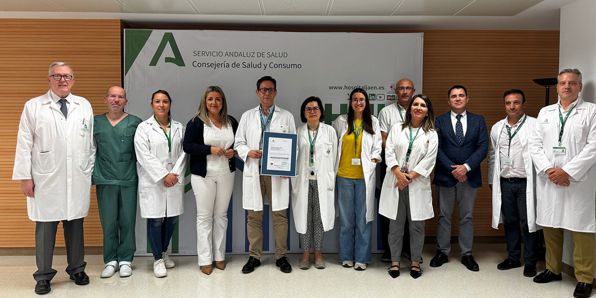 Anatomía Patológica del Hospital Universitario de Jaén consigue el nivel avanzado de la ACSA