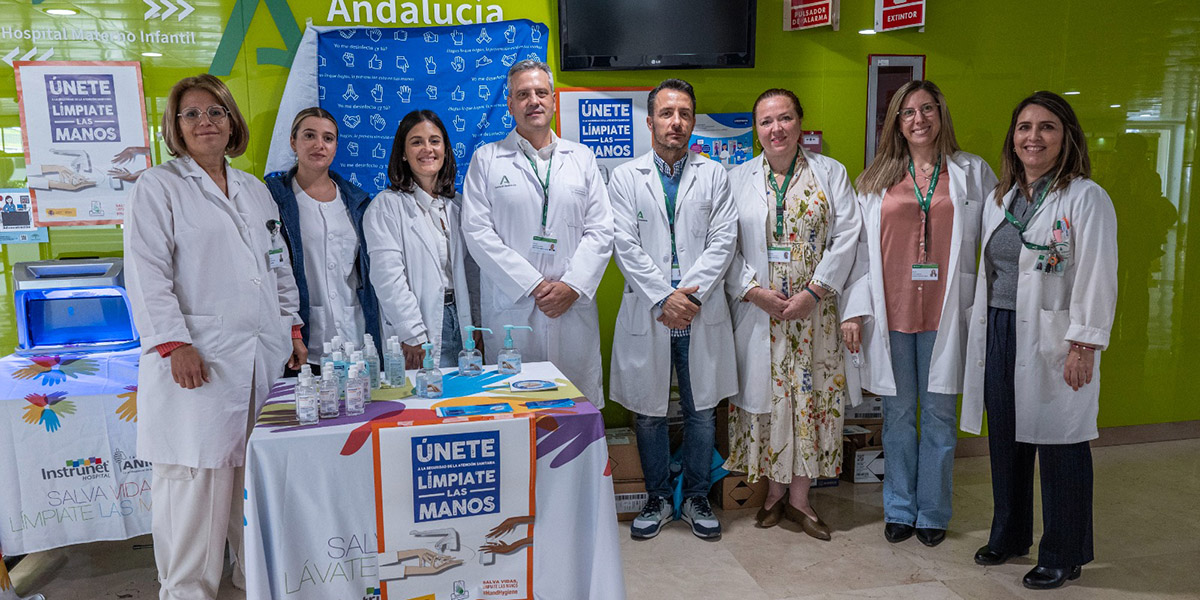 El Hospital Universitario de Jaén se suma al Día Mundial de la Higiene de Manos