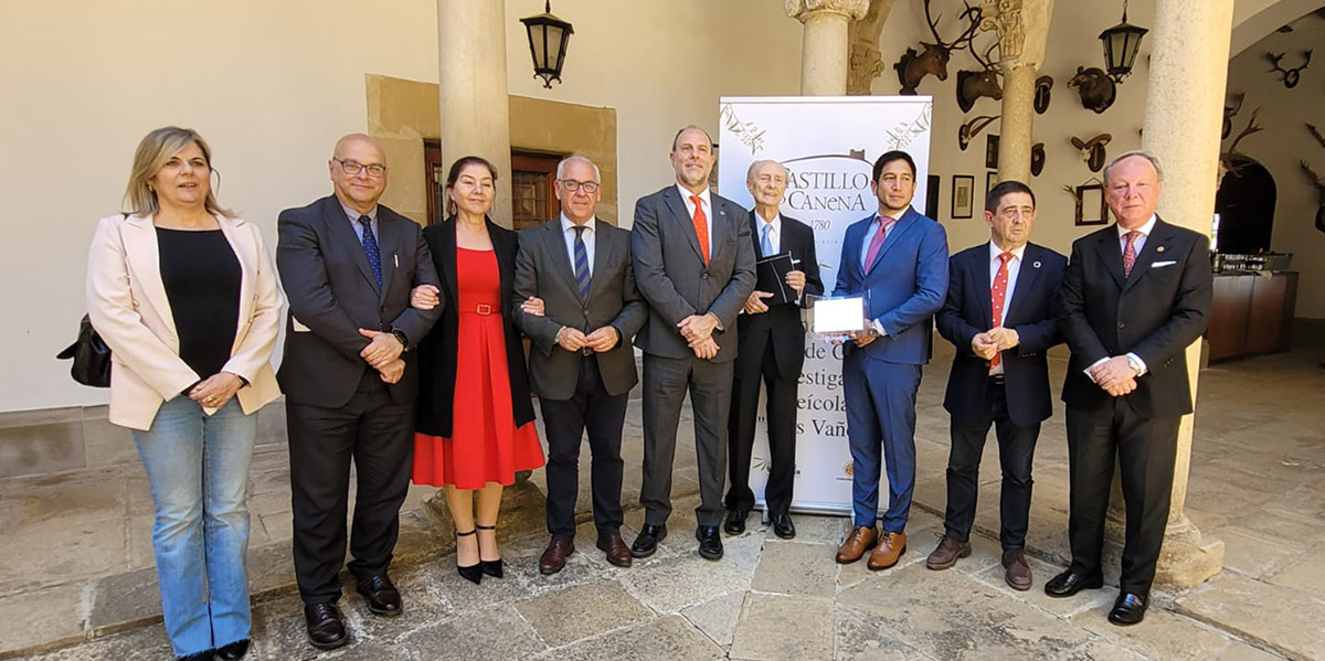 Entregado el VII Premio Internacional Castillo de Canena de Investigación Oleícola ‘Luis Vañó’