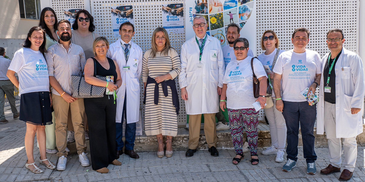 El Hospital Universitario de Jaén rinde homenaje a los donantes de órganos y tejidos en la provincia