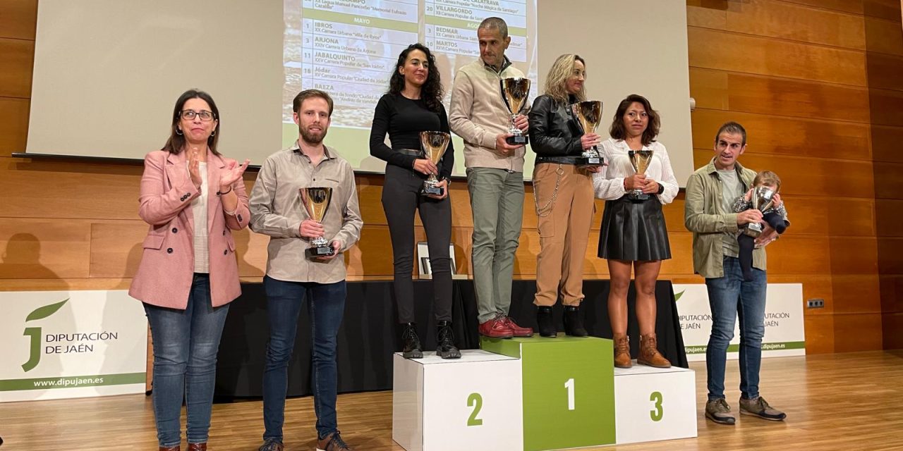 África Colomo entrega los galardones del XV Gran Premio de Carreras Populares ‘Jaén, paraíso interior’